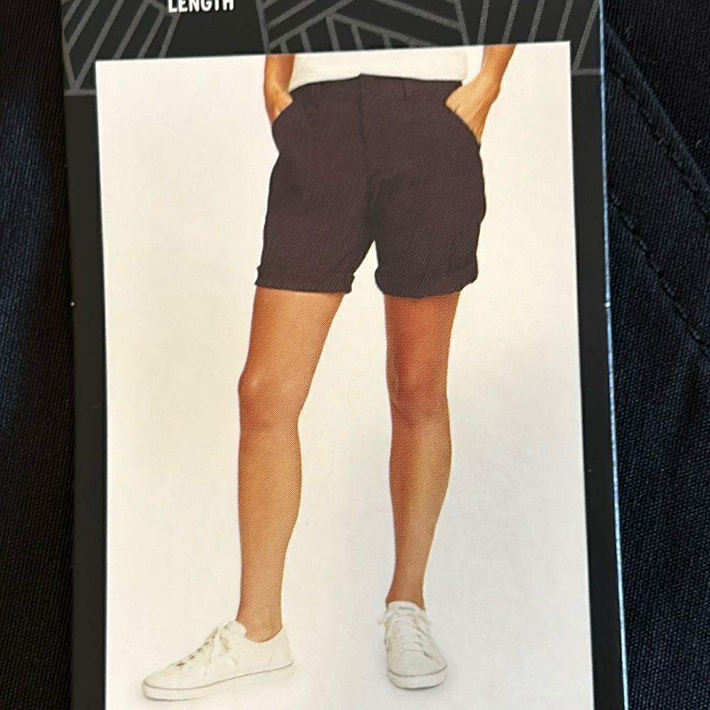 NEW Eddie Bauer Black Bermuda Shorts